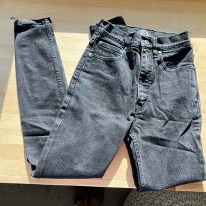 RVCA black high waisted jeans - NWOT